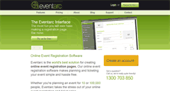 Desktop Screenshot of eventarc.com